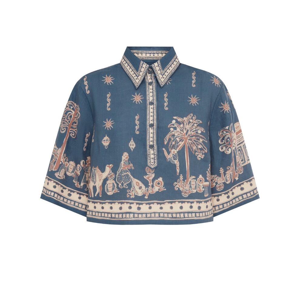 Acacia Acacia Linen Top